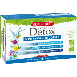 Protocole Detox 30 jours Bio Super Diet - 30 Ampoules