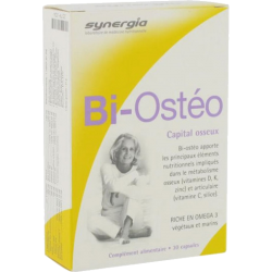 Bi-Ostéo ossature normale oméga 3 et vitamines Synergia