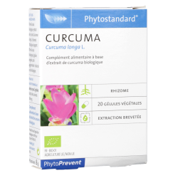 Phytostandard Curcuma Complément alimentaire Phytoprevent Pileje 