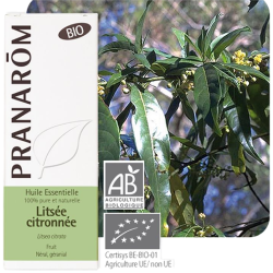 Huile Essentielle Bio Litsée Citronnée Pranarôm - 