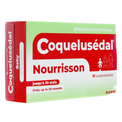 Coquelusedal Nourrissons Suppositoires Toux grasse