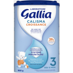 Lait bébé en poudre 2ème âge 6-12 mois Galliagest Premium GALLIA : la boîte  de 820g à Prix Carrefour