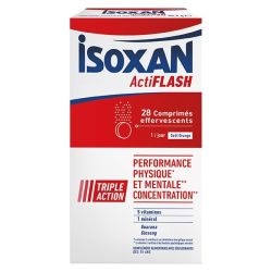Isoxan actiflash 28 comprimé effervescents adulte