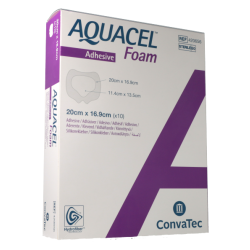 Aquacel Foam Adhesive 20x16,5cm (x10) - Pansements Hydr