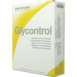 Glycontrol contrôle de la glycémie Synergia - 30 C