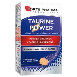 Forté pharma taurine power énergie et vitalité 30x