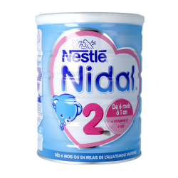Nestlé Nidal 2 Lait infantile nourrissons 2ème âge