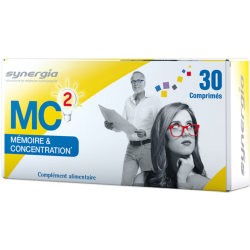 MC2 mémoire et concentration vitamine C Synergia - 30&#