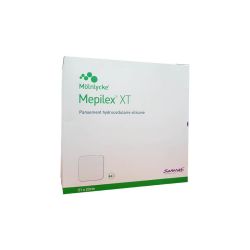 Mepilex XT 21x22cm (x10) - Pansement Hydrocellulaire Si
