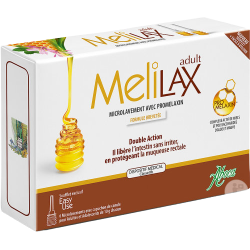 Aboca Melilax Constipation 6 microlavements Adulte