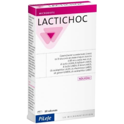 Lactichoc probiotiques Pileje - 20 gélules