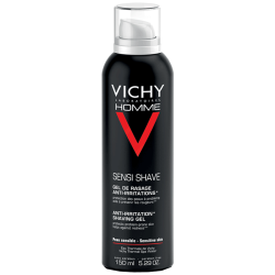 Vichy Homme Gel de rasage anti-irritations 150 mL