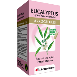 Arkogélules eucalyptus 1,5% huile essentielle apaise les