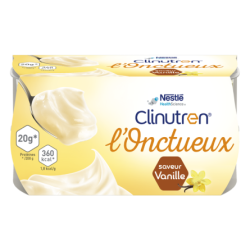 L'onctueux yaourt Clinutren Nestlé 4x200 g