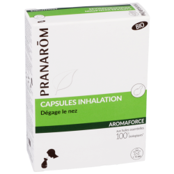 Capsules Inhalation Aromaforce Pranarôm - 15 capsules