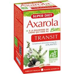 Axarola Transit rhubarbe de chine Bio Super Diet - 100&