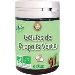 Gélules de propolis verte bio Propos' Nature - 60&