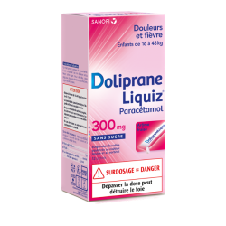 DOLIPRANELIQUIZ 300 mg, suspension buvable en sachet