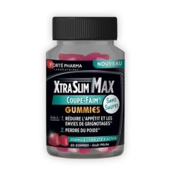 XtraSlim Max Coupe-Faim gummies sans sucres Fortépharma