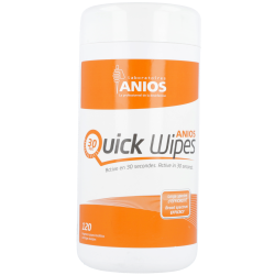 Lingettes Anios Quick Wipes Actives en 30 sec - Large&#
