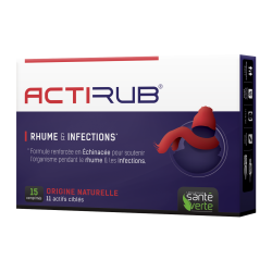 Actirub Rhume & infections Echinacée Zinc et Vitamine&#x