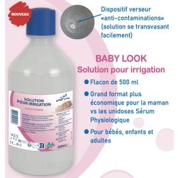 Baby Look Solution Pour Irrigation Flacon 500 mL NaCl 0