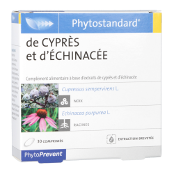 Phytostandard Cyprés Echinacée Complément alimentaire Phytop