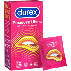 Préservatifs Pleasure Ultra Texture Ultra Perlée Durex