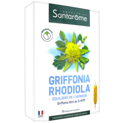 Griffonia Rhodiola Équilibre de l'Humeur Santarome - 20