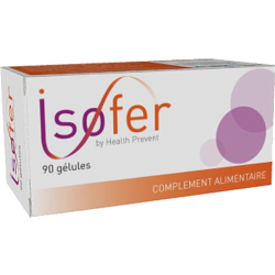 Isofer complément alimentaire Health Prevent - 90 gélul