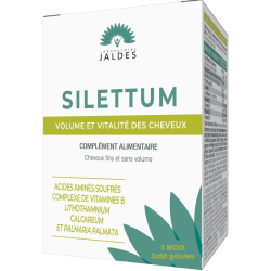 Silettum soins cheveux fins - Jaldes - 3x60 gélules