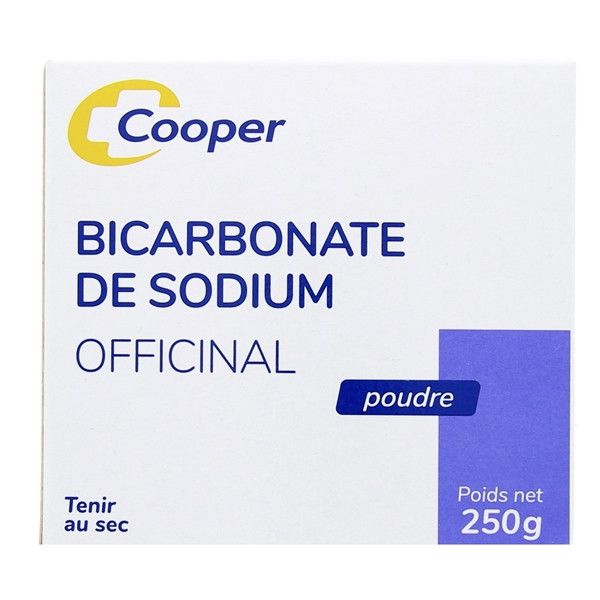 Bicarbonate de sodium poudre 250g Cooper