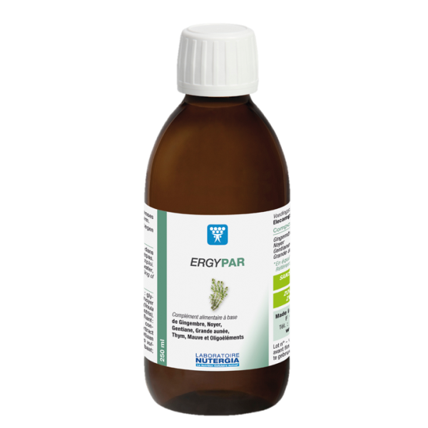 ErgyPar Complément alimentaire Confort Digestif Nutergia - 250 mL