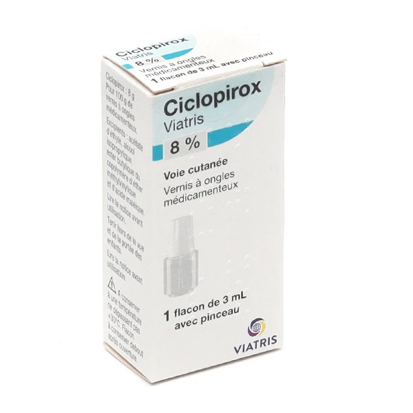 Ciclopirox vernis antifongique Viatris