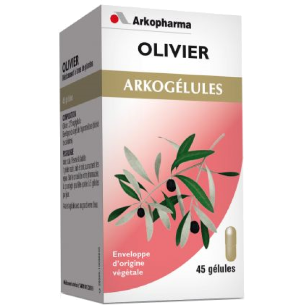 Arkogélules olivier pression sanguine Arkopharma - 45 gélules