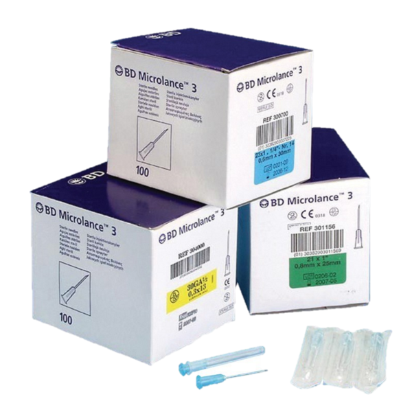 Aiguilles Microlance 3 BD Hypodermique Boite de 100  BD Medical