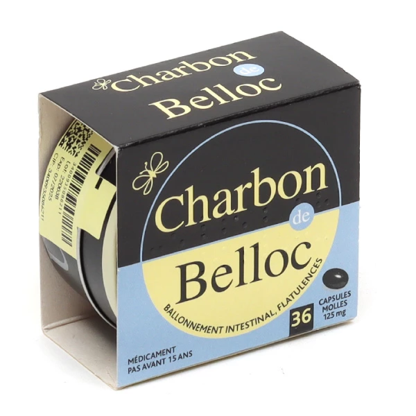 Charbon de Belloc capsule Ballonnement
