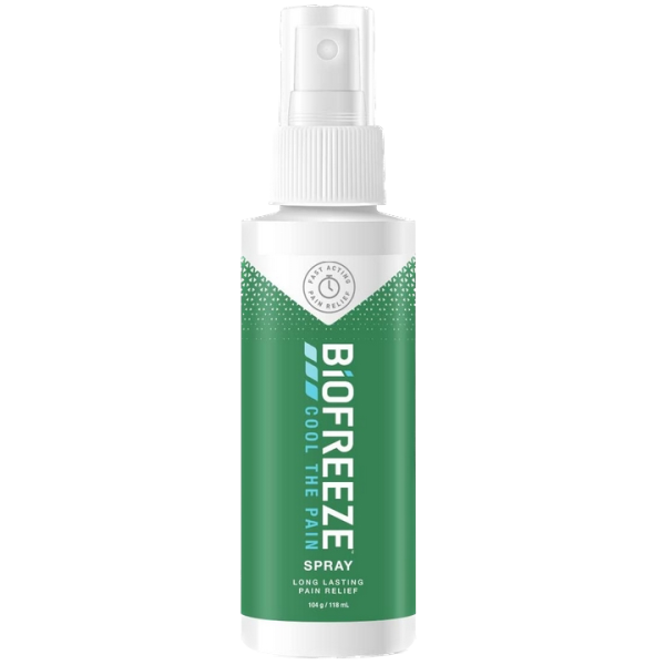 Biofreeze Spray analgésique action par le froid