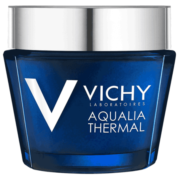 Aqualia Thermal Soin de nuit ou Masque Gel crème ressourçant défatiguant Vichy - 75 mL